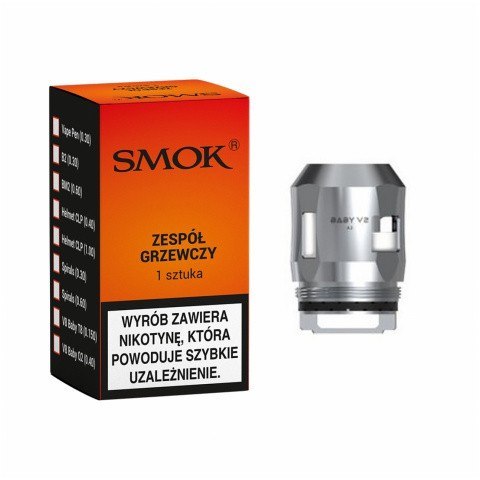 Grzałka SMOK V2 A2 0.2ohmStick V9 Max kit. TFV8 Baby V2 