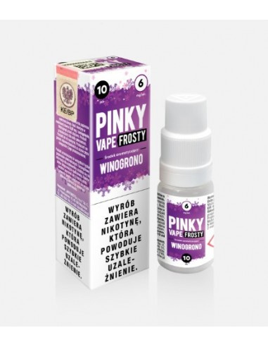 Liquid Pinky Vape Frosty - Winogrono 6mg 10ml