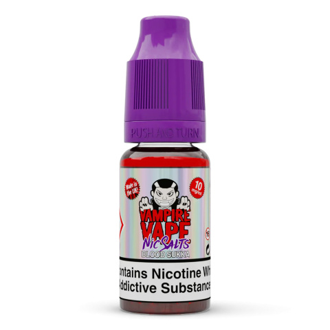 Liquid Vampire Vape - 10ml Blood Sukka 10mg Salt | E-LIQ