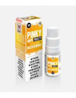 Liquid Pinky Vape Frosty Brzoskwinia 12mg 10ml 