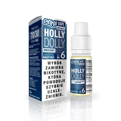 Liquid Pinky Vape Holly Dolly 6mg 10ml 