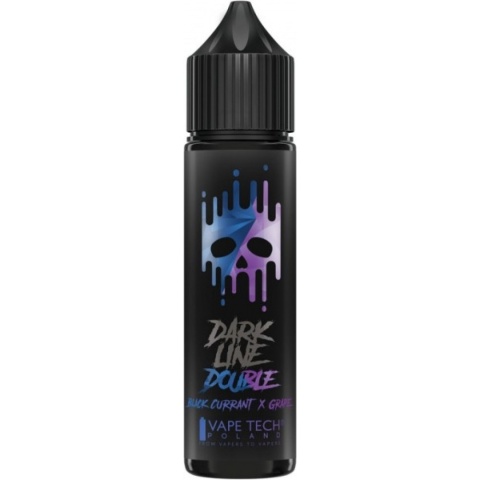 Longfill DARK LINE Double 8/60ml - Black Currant Grape