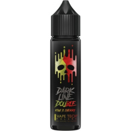 Longfill DARK LINE Double 8/60ml - Kiwi Cherry