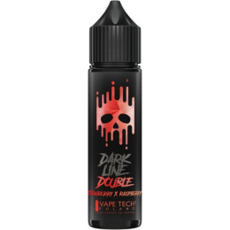 Longfill DARK LINE Double 8/60ml - Strawberry & Raspberry