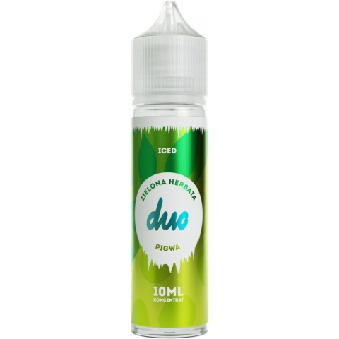 Longfill DUO ICED koncentrat 10/60ml - ZIELONA HERBATA Z PIGWĄ | E-LIQ