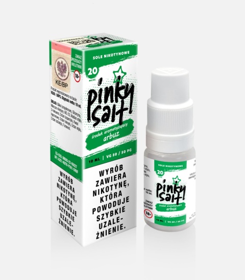 Liquid Pinky Vape Salt - 10ml Arbuz 20mg | E-LIQ