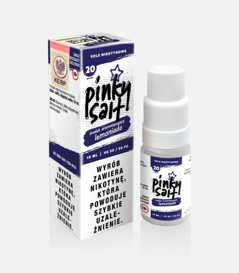 Liquid Pinky Vape Salt - 10ml Lemoniada 20mg | E-LIQ