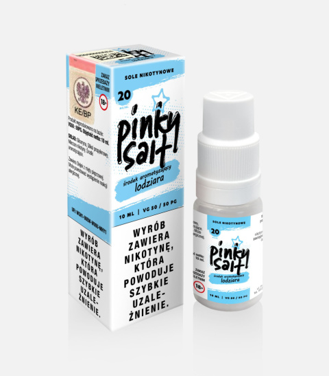 Liquid Pinky Vape Salt - 10ml Lodziara 20mg | E-LIQ