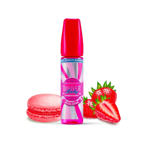 Koncentrat Dinner Lady - Strawberry Macaroon 30ml 