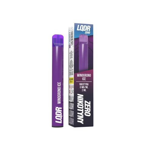 LQDR Bar 800 puffs 0mg - Winogrono Ice 