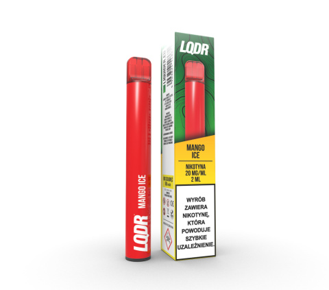 LQDR Bar 800 puffs 20mg - Mango Ice