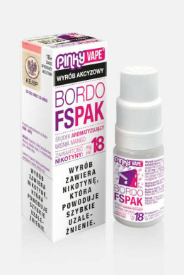 Liquid Pinky Vape 10ml Bordo Fspak 18mg | E-LIQ