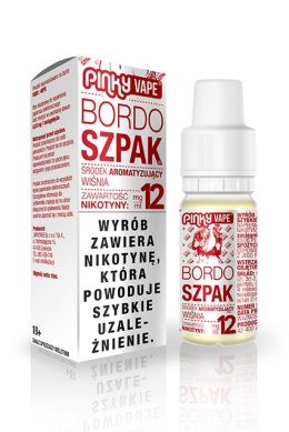 Liquid Pinky Vape - Bordo Szpak 12mg 10ml