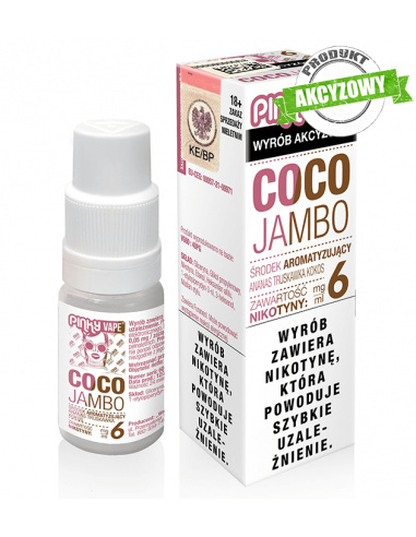 Liquid Pinky Vape - Coco Jambo 18mg 10ml