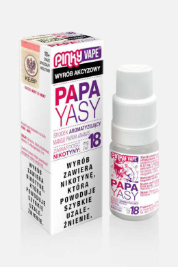 Liquid Pinky Vape - Papayasy 18mg 10ml