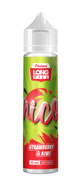 Longfill Nico 10/60ml - STRAWBERRY & KIWI 