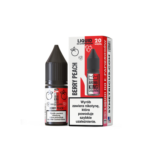 Liquid Aroma King Salt 20 mg 10 ml - Berry Peach | E-LIQ