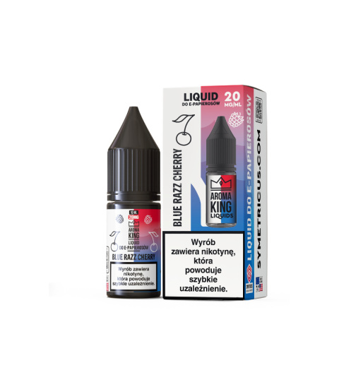 Liquid Aroma King Salt 20 mg 10 ml - Blue Razz Cherry | E-LIQ