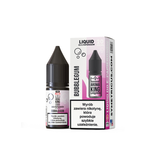 Liquid Aroma King Salt 20 mg 10 ml - Bubblegum | E-LIQ