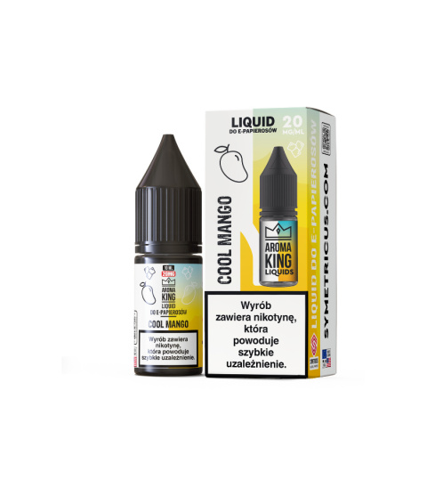 Liquid Aroma King Salt 20 mg 10 ml - Cool Mango | E-LIQ