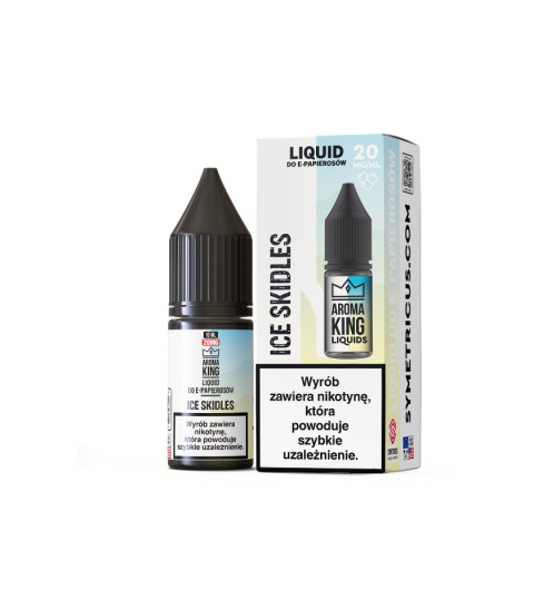 Liquid Aroma King Salt 10 ml - Ice Skidles 20 mg | E-LIQ