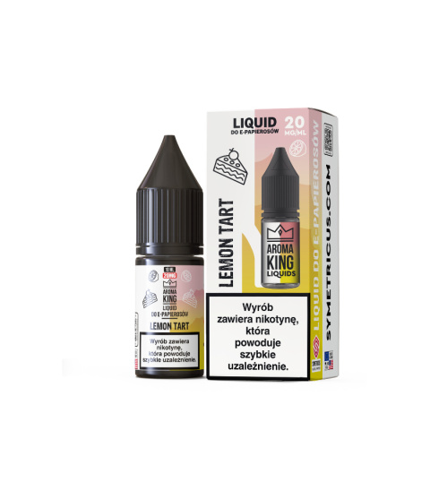 Liquid Aroma King Salt 10 ml - Lemon Tart 20 mg | E-LIQ