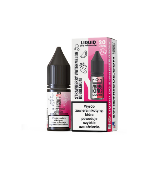 Liquid Aroma King Salt 20 mg 10 ml - Strawberry Watermelon Bubblegum