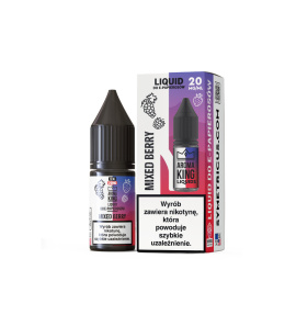 Liquid Aroma King Salt 10 ml - Mixed Berry 20 mg