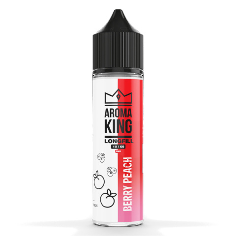 Longfill Aroma King 10/60ml - Berry Peach 