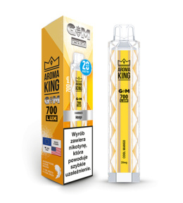 Aroma King GEM LUX 700 20mg - Cool Mango | ELIQ Vape Shop