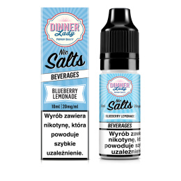 Liquid Dinner Lady Salt 20mg - Blueberry Lemonade 