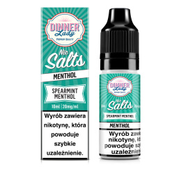 Liquid Dinner Lady Salt 20mg - Spearmint Menthol 