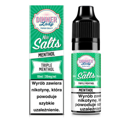 Liquid Dinner Lady Salt 20mg - Tripple Menthol 