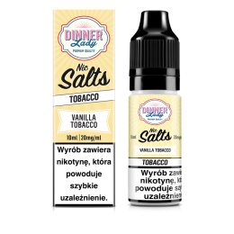 Liquid Dinner Lady Salt 20mg - Vanilla Tobacco 