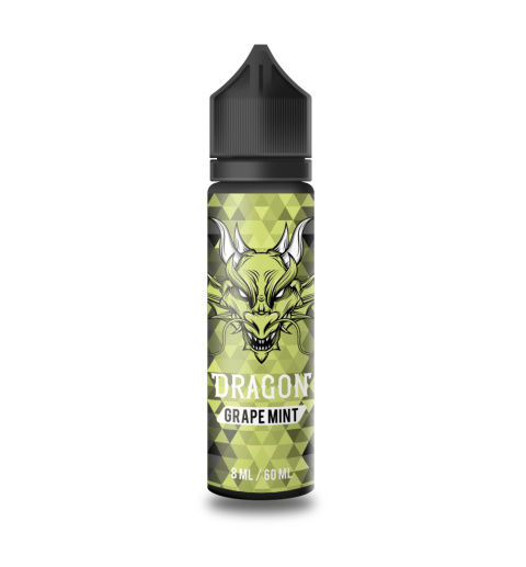 Longfill Dragon 8/60ml - Grape Mint | E-LIQ