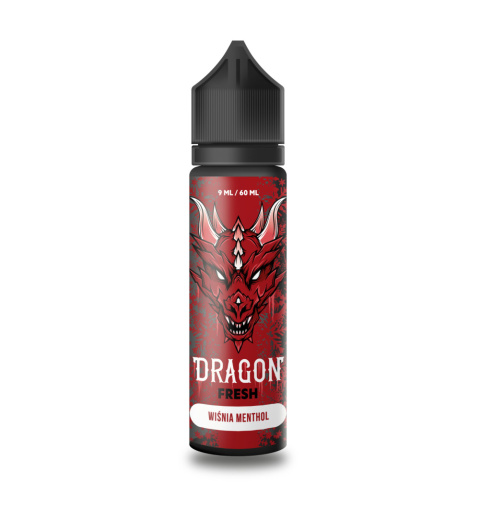 Longfill Dragon Fresh 9/60ml - Wiśnia menthol 