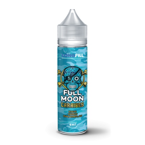 Longfill Full Moon 6/60 ml - Caraibes | E-LIQ Vape Shop