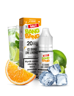 Liquid Bang Bang Salt 20mg 10ml - Ice Orange Lime Lemonade 