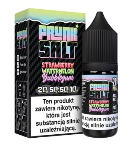 Liquid Frunk Salt 20 mg 10 ml - Strawberry Watermelon Bubblegum