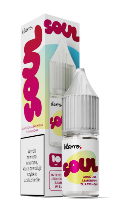 Liquid Klarro Soul 10ml 20mg Salt - Mrożona Lemoniada Żurawinowa