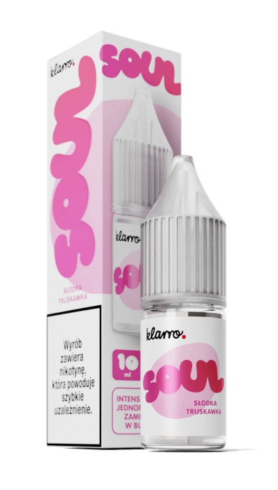 Liquid Klarro Soul 10ml 20mg Salt - Słodka truskawka