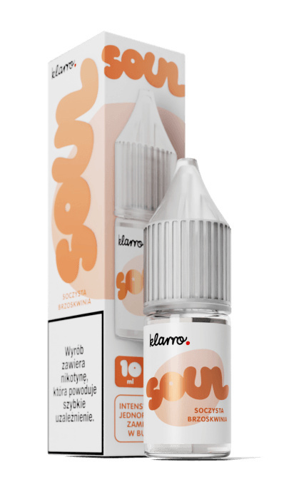 Liquid Klarro Soul 10ml 20mg Salt - Soczysta Brzoskwinia