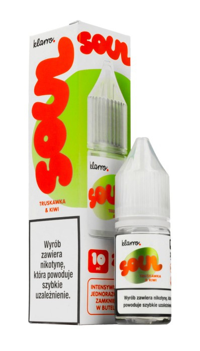 Liquid Klarro Soul 10ml 20mg Salt - Truskawka Kiwi