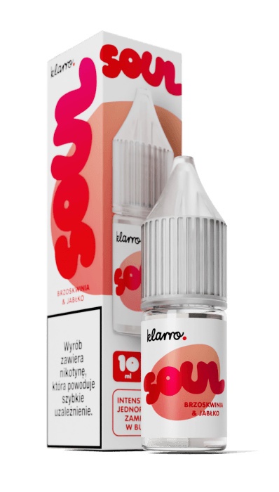 Liquid Klarro Soul 10ml 20mg salt - Brzoskwinia Jabłko