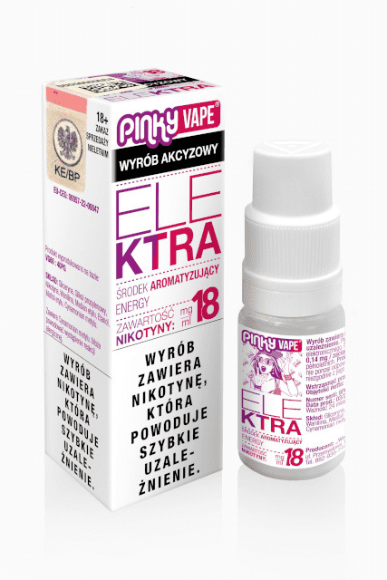 Liquid Pinky Vape Elektra 18mg 10ml