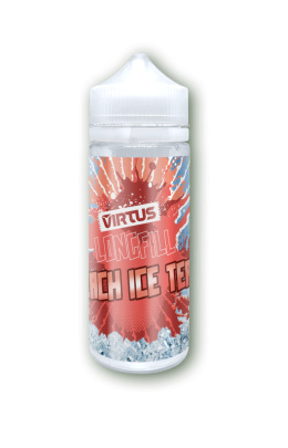 Longfill Virtus 6/120 ml - Peach Ice Tea