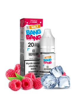 Liquid Bang Bang Salt 20mg 10ml - Ice Raspberry 