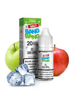 Liquid Bang Bang Salt 20mg 10ml - Ice Sour Apple 