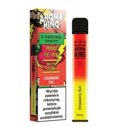 Aroma King Comic 700 - Truskawka Energetyk Ice / Strawberry Bull 20mg 