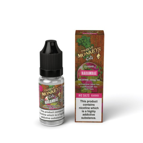 Liquid Twelve Monkeys - Harambae Salt 20mg (10ml)